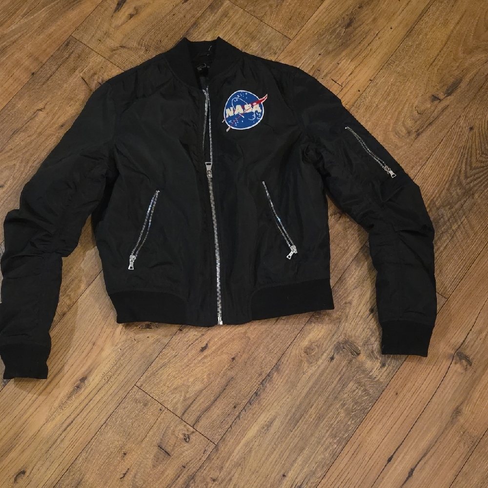 Black Bomber Jacket